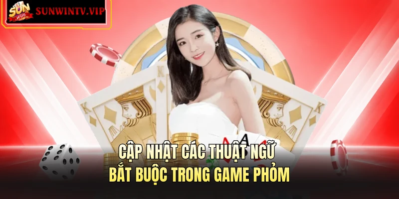 Cập nhật các thuật ngữ bắt buộc trong game Phỏm