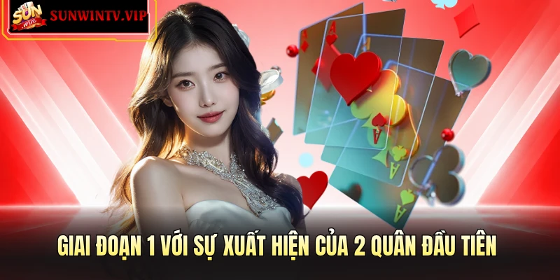 Giai đoạn 1 với sự xuất hiện của 2 quân đầu tiên